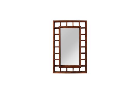 Miroir en bois foncé Jakarta