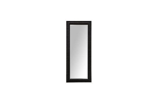 Miroir en bois noir Pin