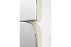 Miniature Miroir en fer beige Glamour 17