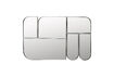 Miniature Miroir en fer beige Glamour 7