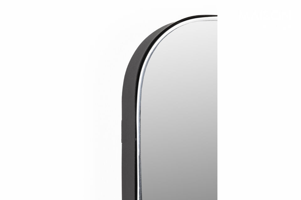 Miroir en fer brun Glamour - 13
