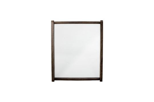 Miroir en manguier Ebbi marron