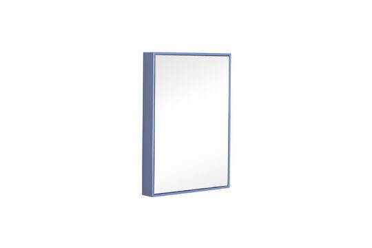 Miroir en métal bleu Shine Détouré