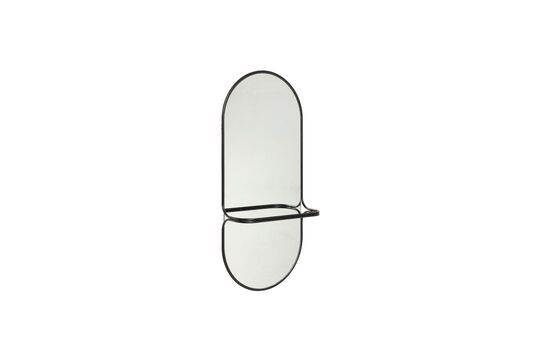 Miroir en métal noir Carry Détouré