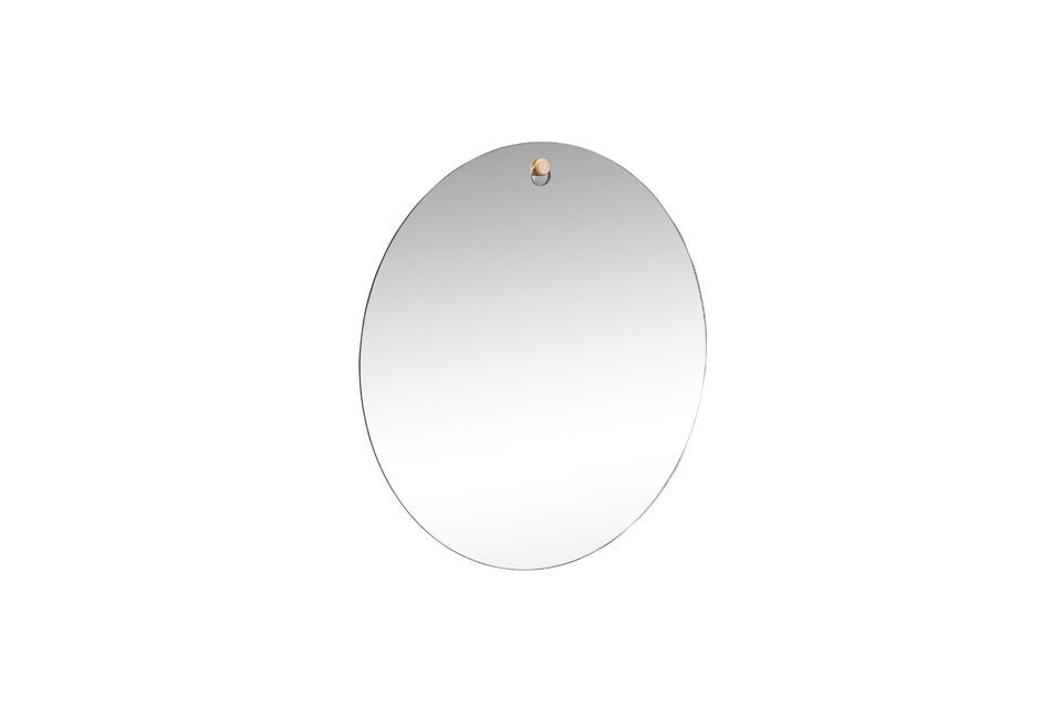 Ajoutez une touche de sophistication à votre espace avec le miroir en verre transparent Hall