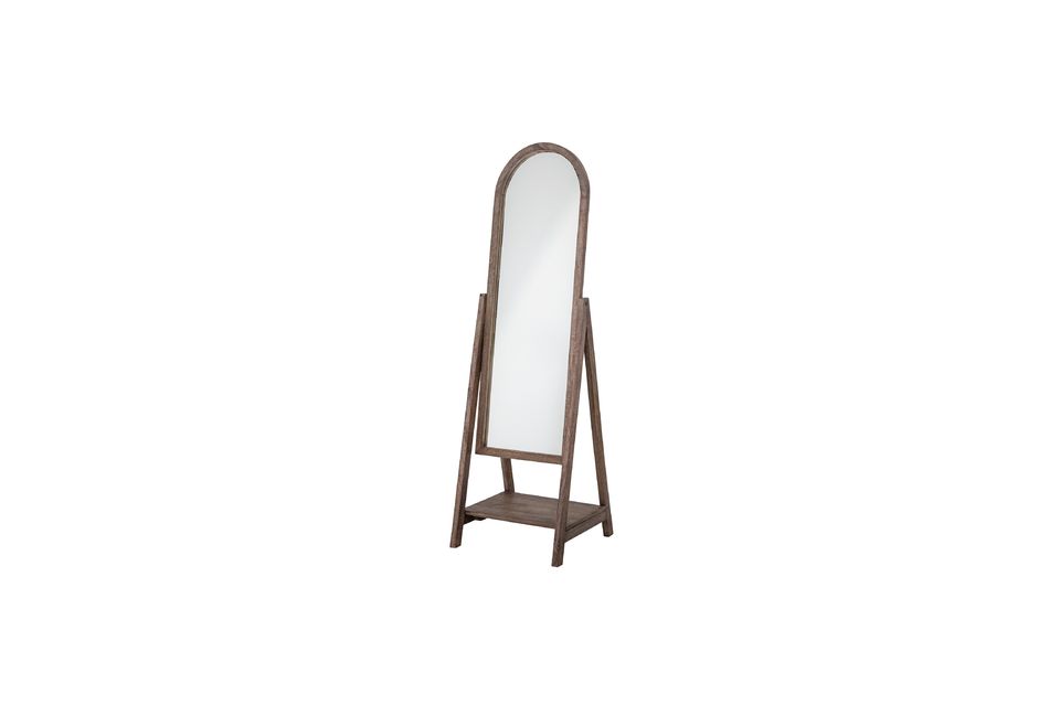 Miroir marron en manguier Cathia Bloomingville