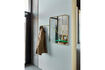 Miniature Miroir mural 60x80 cm acier doré HDMirror 2