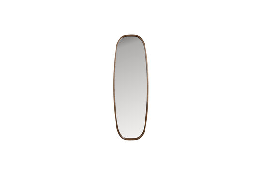 Voir la fiche produit miroir mural en bois beige Nyko Miroir mural en bois beige Nyko