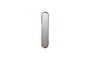 Miniature Miroir ovale en caoutchouc beige Nyko Détouré