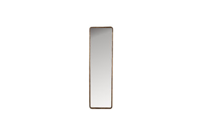 Miroir rectangulaire en bois beige Nyko