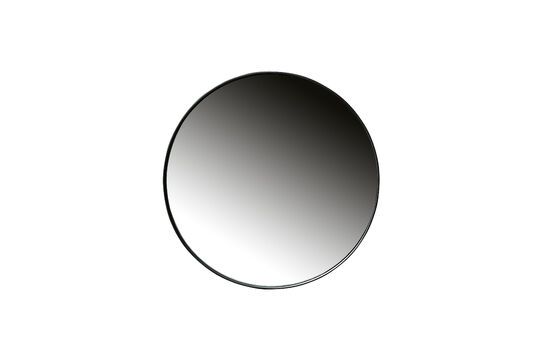 Miroir rond en métal noir Doutzen Détouré