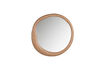 Miniature Mirror 100x100 cm Natural Oak Veneer Glivon 1