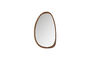 Miniature Mirror 64x38 cm Natural Wood LEIF Clipped