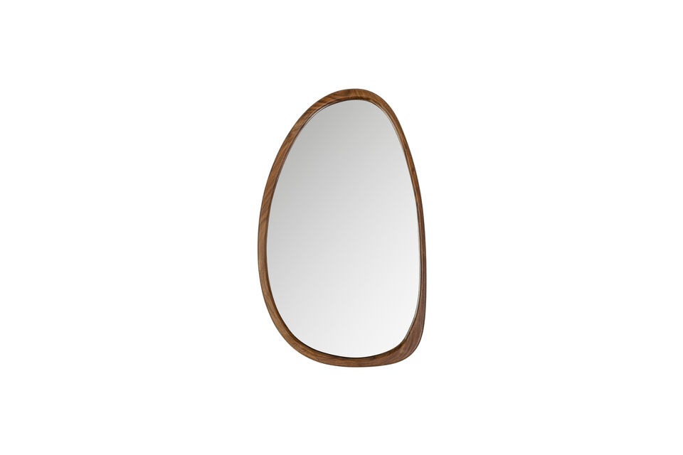 Mirror 64x38 cm Natural Wood LEIF Woood