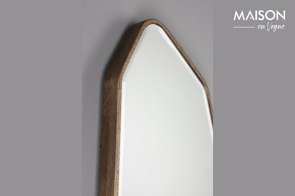 This is partly because of its asymmetrical shape, which immediately catches the eye