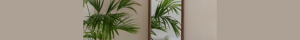 Material Details Mirror Solene Walnut