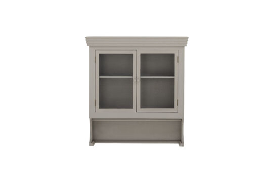 Mobile a muro 65x70x20 cm in legno di abete grigio Pilu