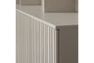 Miniatura Mobile a parete 150x200 cm pino colore polvere New Gravure 8