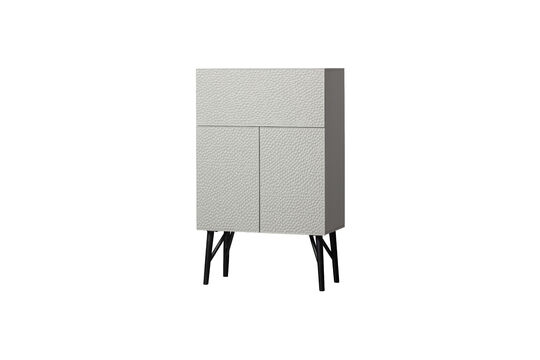 Mobile bar 146x90 cm legno di mango Mist Carved Organic