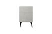 Miniatura Mobile bar 146x90 cm legno di mango Mist Carved Organic 3