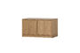 Miniatura Mobile basso 77 cm rovere naturale opaco MODULAIR Foto ritagliata