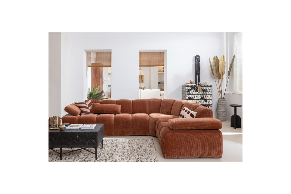 Un complemento d\'arredo che cattura l\'attenzione Struttura in legno di mango nero opaco Grande