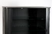 Miniatura Mobile contenitore in legno nero Barbier 8