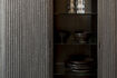 Miniatura Mobile contenitore in legno nero Barbier 3