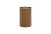 Miniatura Mobile rotondo 72x45 cm MDF giallo miele lucido Sera 1