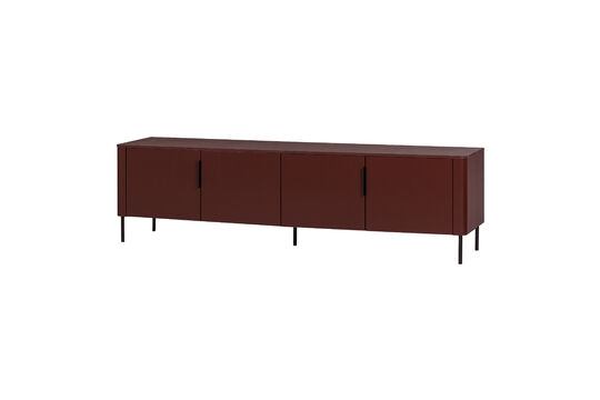 Mobile TV 200 cm pino rosso bordeaux Gunnar Foto ritagliata
