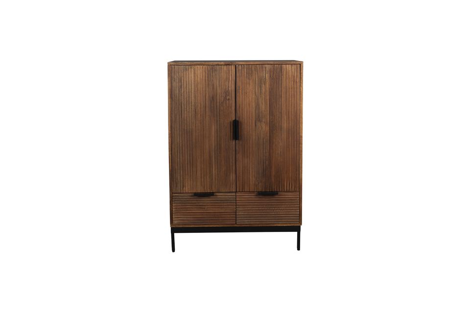 Mobiletto in legno marrone Saroo - 9