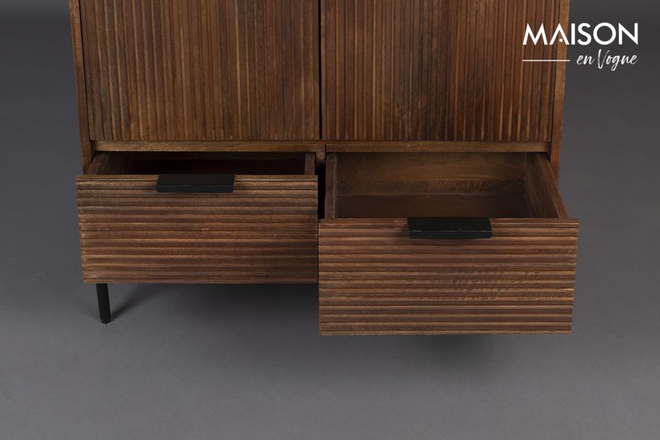 In legno di mango verniciato
