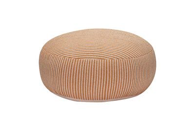 Mochi puf de algodón naranja