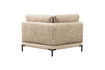 Miniatuur Modulaire bank hoekelement 100x100 cm Naturel Melange COUPLE 5