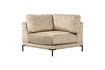 Miniature Modular Sofa Corner Element 100x100 cm Natural Melange COUPLE 4