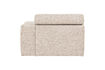 Miniature Modular Sofa Element 1-Seater Right Arm Natural Boucle NOVI 8