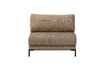 Miniature Modular sofa loveseat element Mud Melange COUPLE 2