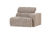Miniaturansicht Modulares Sofa-Element 1-Sitzer Armlehne rechts Natur meliert NOVI 5