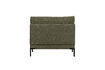 Miniaturansicht Modulares Sofa-Element 100x100 cm Gewebe Warmes Grün COUPLE 4