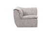 Miniatura Modulo angolare 96x96 cm tessuto melange naturale Baggy 2