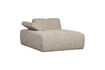 Miniatura Módulo chaise longue izquierdo bouclé beige melange Mojo 5