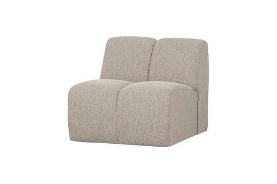 Ver el perfil del producto módulo de sofá 1 plaza bouclé beige mezcla MOJO Módulo de sofá 1 plaza bouclé beige mezcla MOJO