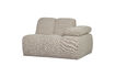 Miniatura Módulo de sofá 1 plaza brazo derecho bouclé beige melange MOJO 1