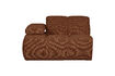 Miniatura Módulo de sofá 1 plaza brazo izquierdo bouclé marrón óxido MOJO 2