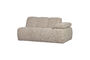 Miniatura Módulo de sofá 1,5 plazas brazo derecho bouclé beige melange Mojo Clipped