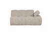 Miniatura Módulo de sofá 1,5 plazas brazo derecho bouclé beige melange Mojo 3