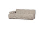 Miniatura Módulo de sofá 2 plazas brazo izquierdo bouclé beige melange Mojo Clipped
