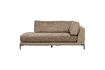 Miniatura Módulo de sofá lounge derecho Tejido Mud Melange COUPLE 2
