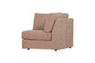 Miniatura Modulo divano angolare 96x96 cm Tessuto Rosa FAMILY 6