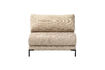 Miniatura Modulo loveseat 100 cm Ciniglia Melange Naturale Couple 2